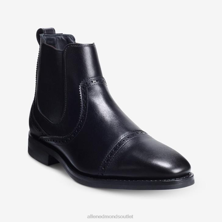 Allen Edmonds LP4P138 čierna muži lombardská chelsea čižma