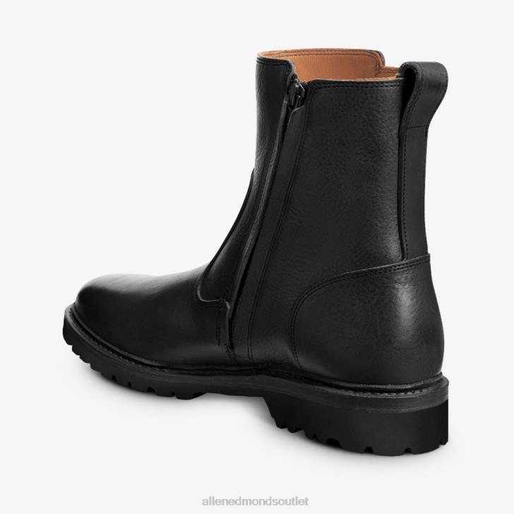 Allen Edmonds LP4P95 čierna muži objav moto boot